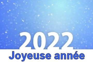 Joyeuse année 2022