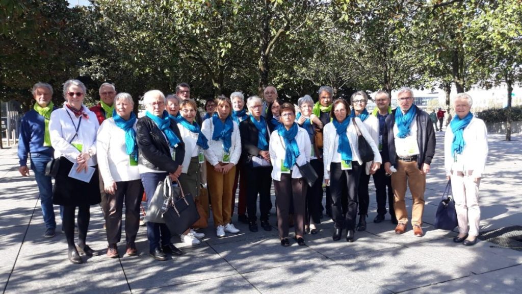 Les représentants des AVF Poutou-Charentes-Limousin